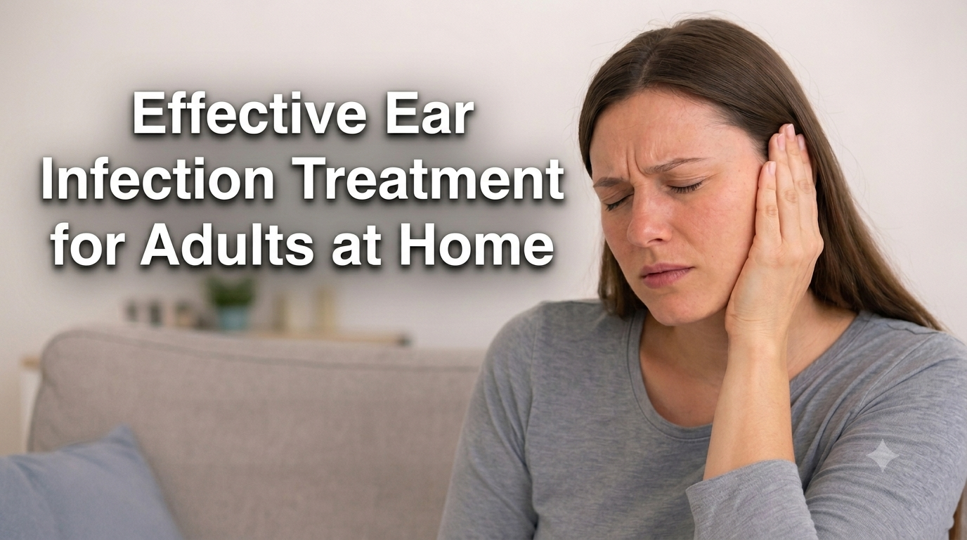 effective ear infection treatment for adults at home, wmc